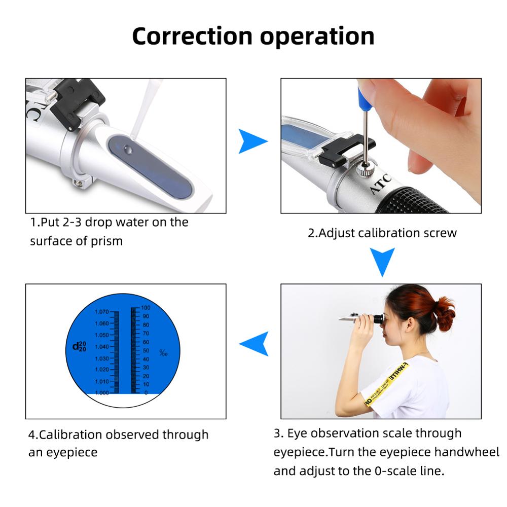 0-40% Brix 0-25% Alcohol Grape - đánh giá và giá Marine Aquarium Refractometer