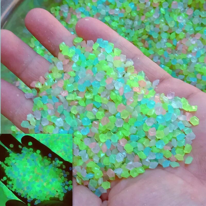 1000pcs 3-5mm Luminous Sand Gl - đánh giá và giá Aquarium Marine Tank