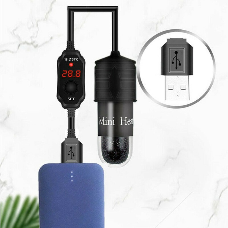 Bể Cá Mini Cá Nóng Chuyển Đổi  - đánh giá và giá Marine Aquarium Heater