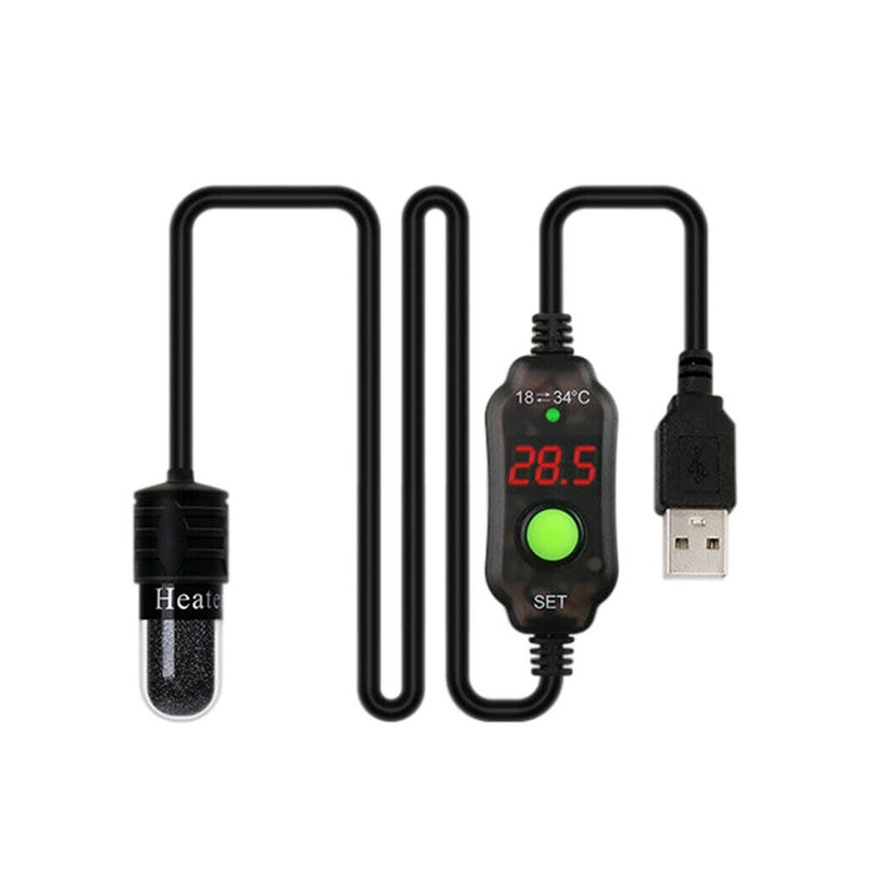 Bể Cá Mini Cá Nóng Chuyển Đổi  - đánh giá và giá Marine Aquarium Heater