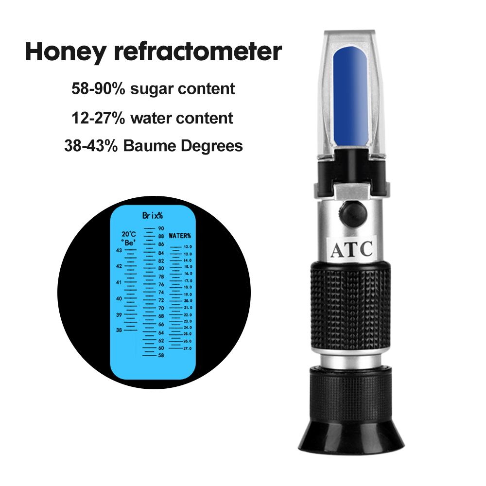 3 in 1 Handheld Honey Refracto - đánh giá và giá Marine Aquarium Refractometer