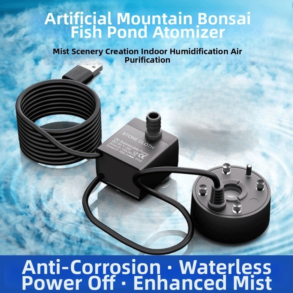 2-IN-1 Mist Maker Colorful LED - đánh giá và giá Aquarium Marine Tank