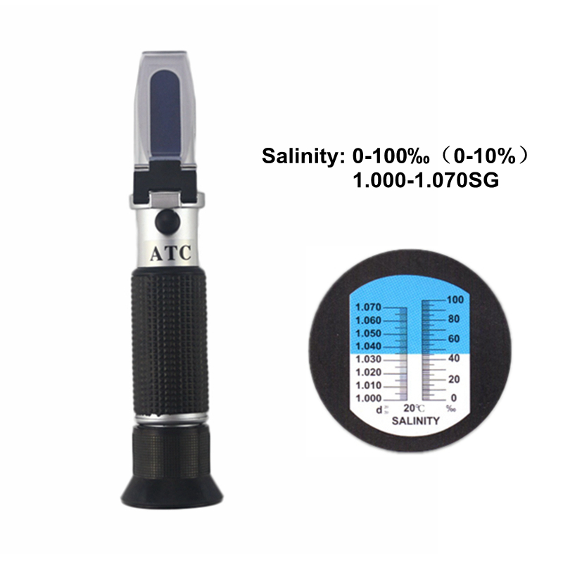 Độ MặN Khúc Xạ 0-10% 1.000-1.0 - đánh giá và giá Marine Aquarium Refractometer