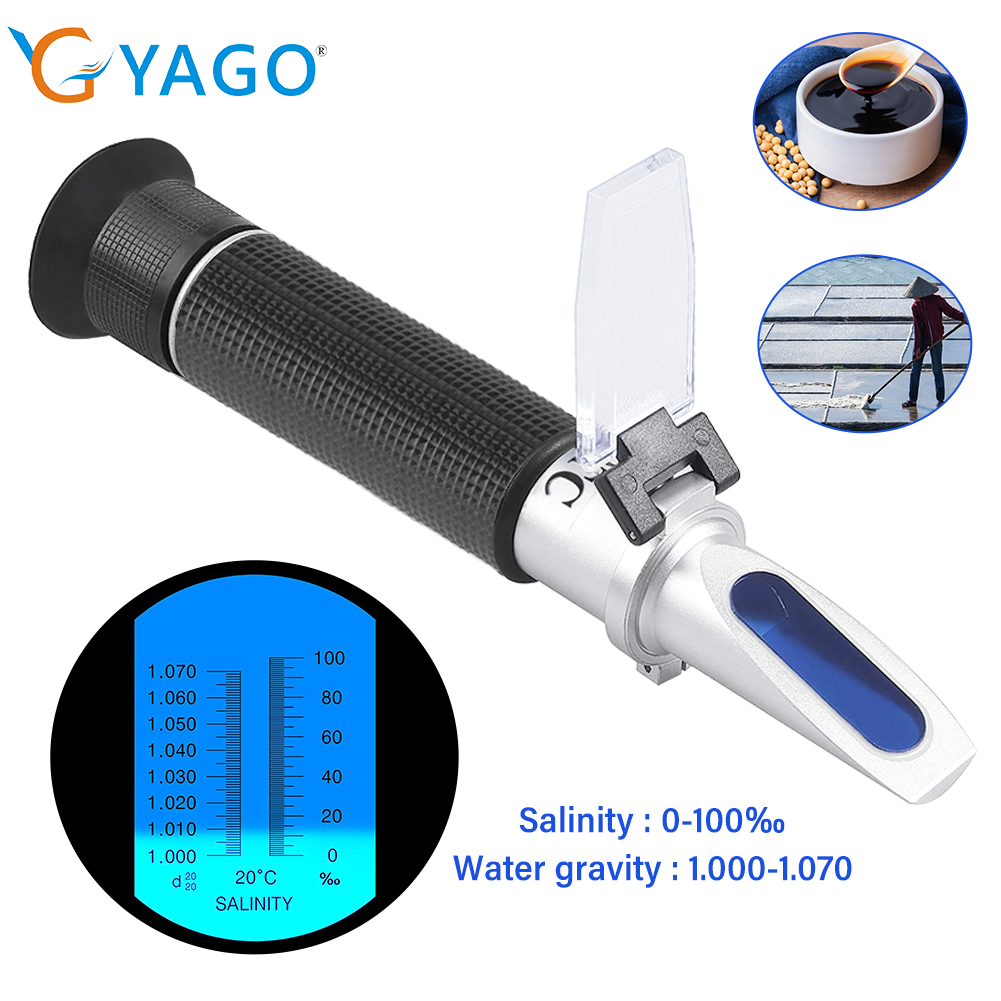 Yieryi Cầm Tay 2 Trong 1 Brix  - đánh giá và giá Marine Aquarium Refractometer