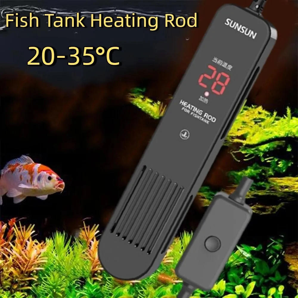 LCD Display 20-35°C Digital Fi - đánh giá và giá Marine Aquarium Heater