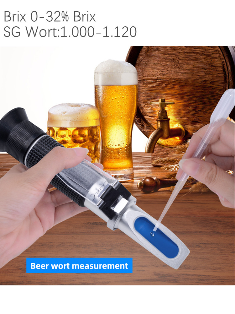 Handheld Beer Brix Refractomet - đánh giá và giá Marine Aquarium Refractometer